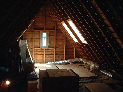 attic duct work