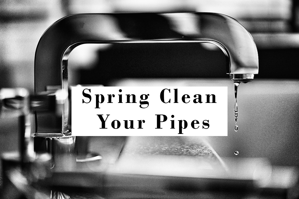 spring clean your plumbing